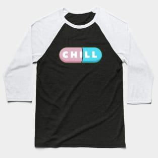 Cute and kawaii happy chill pills Baseball T-Shirt